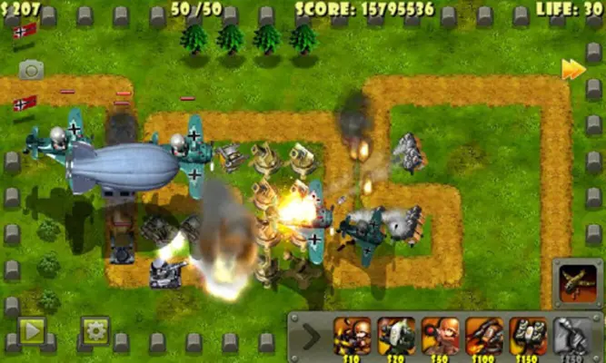 Little Commander WWII TD android App screenshot 1